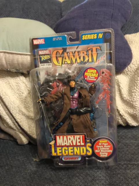 Marvel Legends: Series IV: Gambit (2004 Toy Biz Figure) X-Men Sealed New In Box