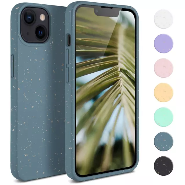 Nachhaltige Handy Hülle für Apple iPhone 13 Case Cover Schutz Bumper Schutzhülle