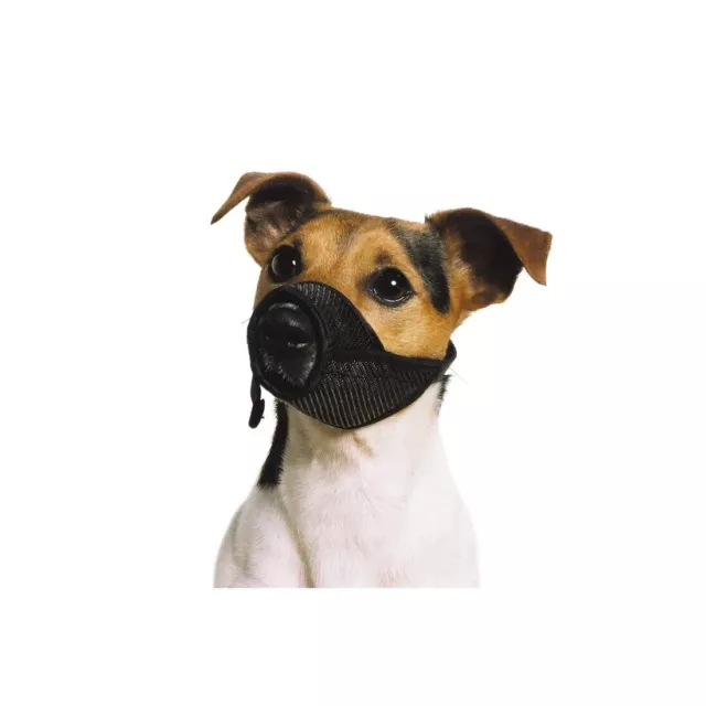 Ancol Soft Dog Muzzle Soft Comfortable Breathable Mesh Muzzles Sizes 0 1 2 3 4 5