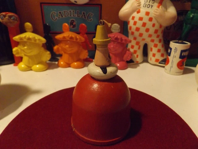 1940's LITTLE KING WOODEN  FIGURE KING FEATURES SYNDICATE FOR PARTS OR RESTORE
