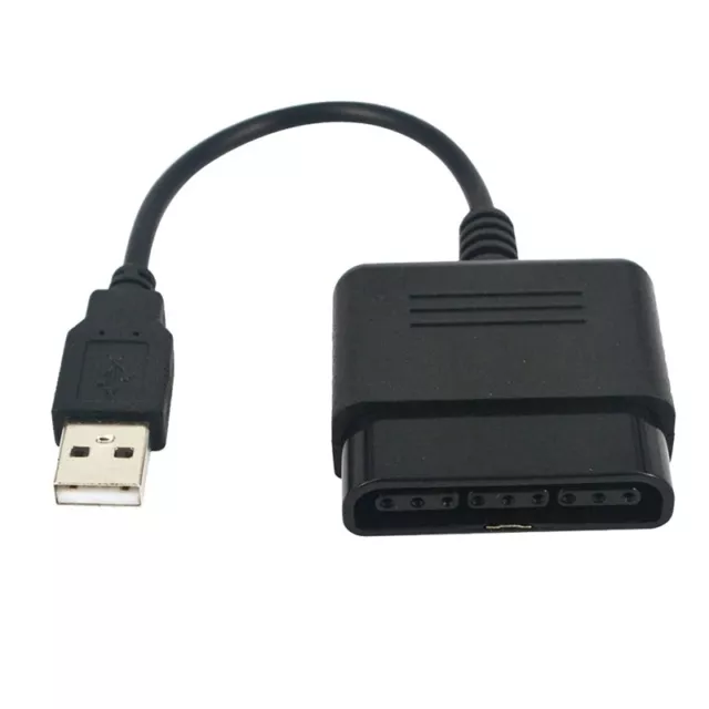 Cavo Convertitore Adattatore USB per PS2 Dualshock Joypad GamePad un PS3 PC3594