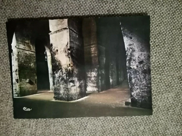 Cpsm Cpm Gironde Saint Emilion Church Interior Monolith