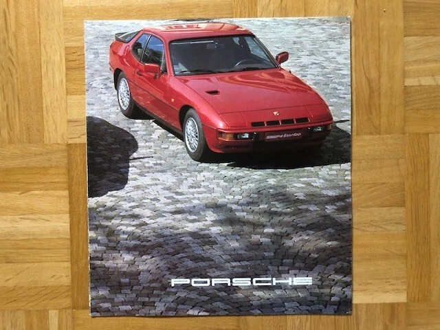 Brochure/Prospectus Porsche 924 Stand 1977 - Document Vintage D'époque, Occasion