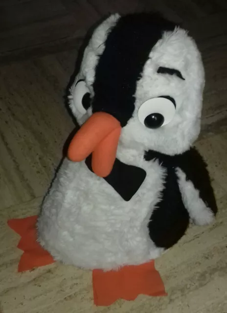 ancienne peluche nestor le pingouin range pyjama