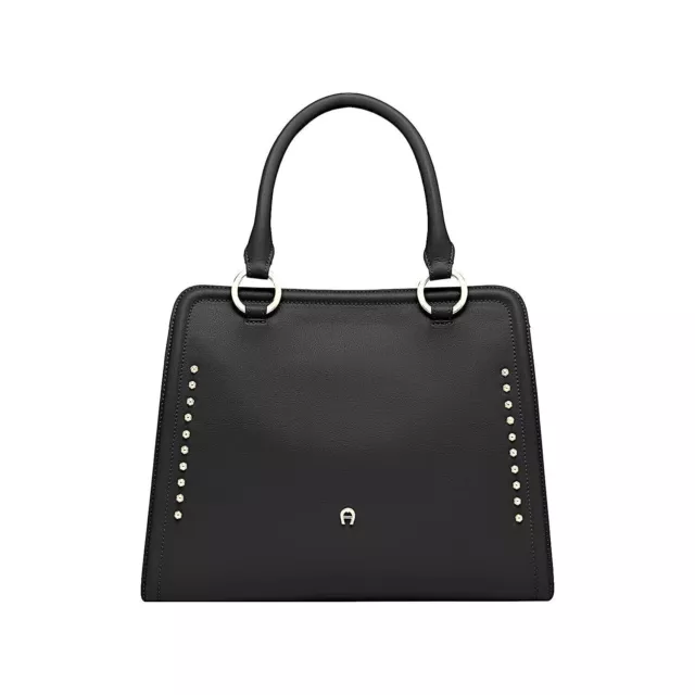 AIGNER Tasche ANNIE Leather Bag Leder black schwarz