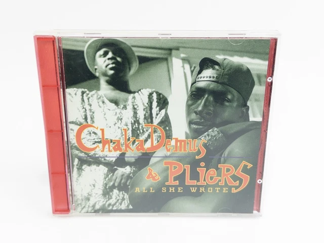 CHAKA DEMUS & Pliers All She Wrote Audio CD, Reggae Dancehall