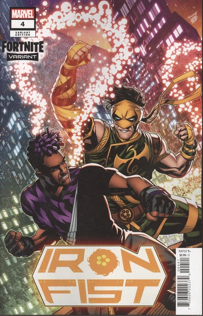 Iron Fist #4 Mckone Fortnite Variant Vf/Nm Marvel Hohc 2022