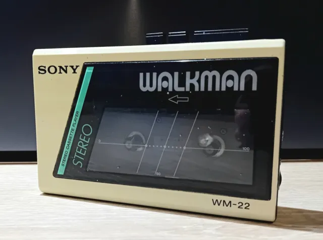 Vintage/Retro Sony Walkman WM-22 Working Personal Cassette/Tape Player 80's