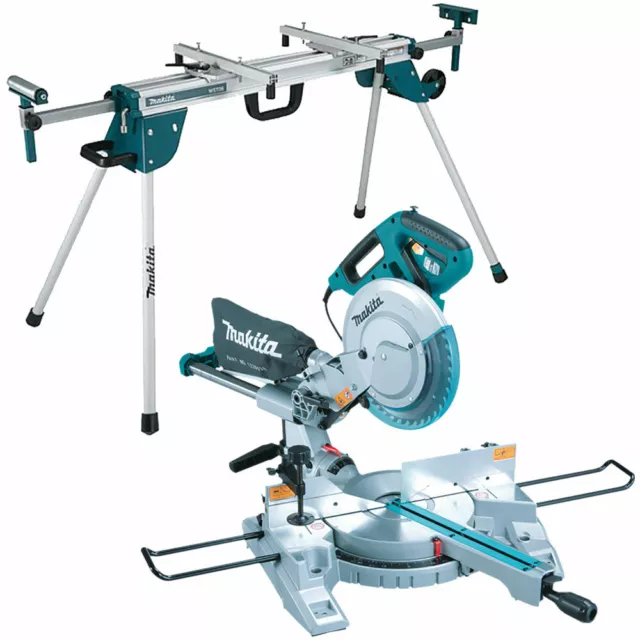 Makita LS1018L 110V 260mm Slide Compound Mitre Saw Laser with Leg Stand