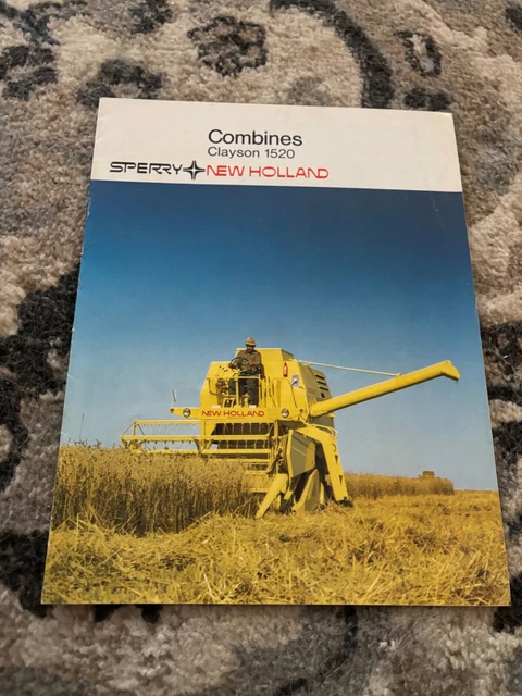 New Holland Clayson 1520 Combine Brochure FCCA25