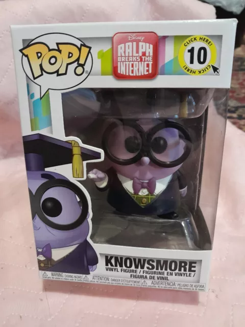 Disney Funko Pop 10 Knowsmore Ralph zerstört das Internet + Schutz gewölbt