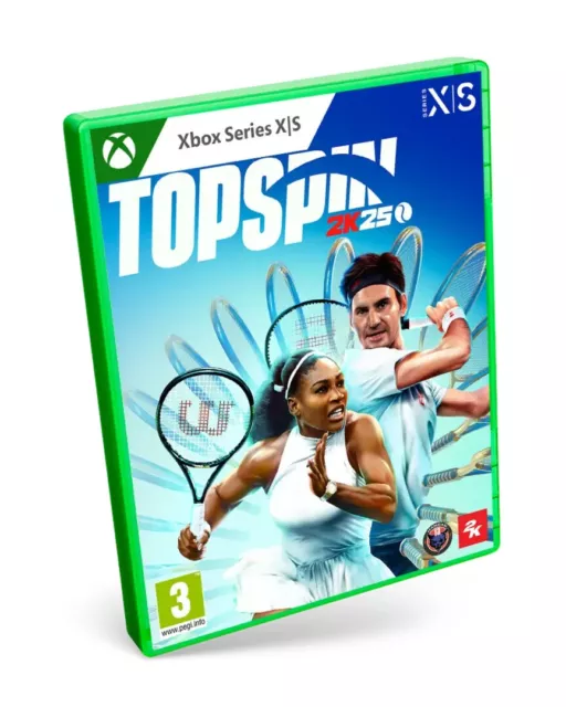 Preventa Top Spin 2K25 Xbox Series X Pal España Nuevo Fisico Español Precint