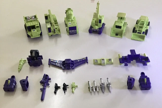 TRANSFORMERS DEVASTATOR G1 Vintage 1980 1984 Constructicons Hasbro ...