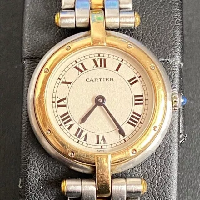 Cartier Panthère Lady Stahl / Gold Damenuhr - Originalpapiere