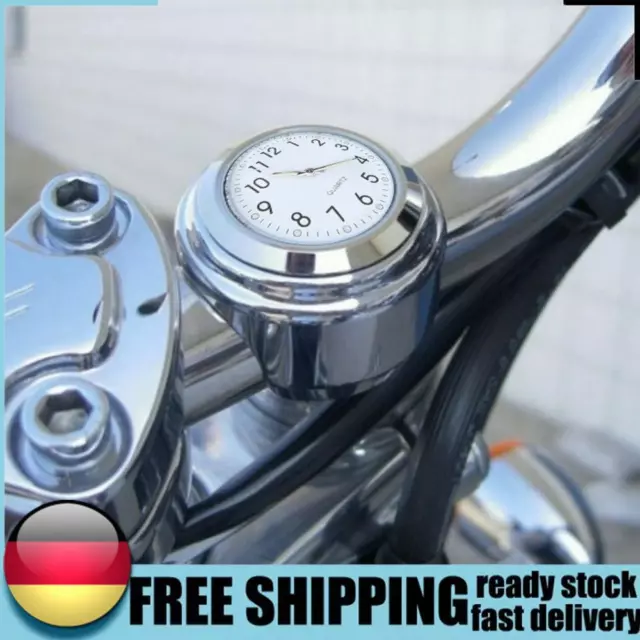 Motorcycle Clocks Waterproof Bike Aluminum Clock Equipment for Scooter Motor ATV