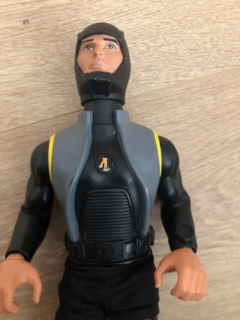 Figurine Action Man Plongeur Avec Dauphin - Hasbro 2002 - Occasion