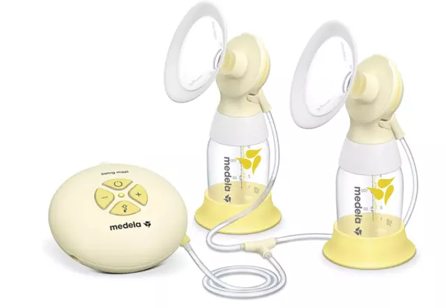 Medela Swing Maxi Flex Double Electric Breast Pump - More milk in less time, fea