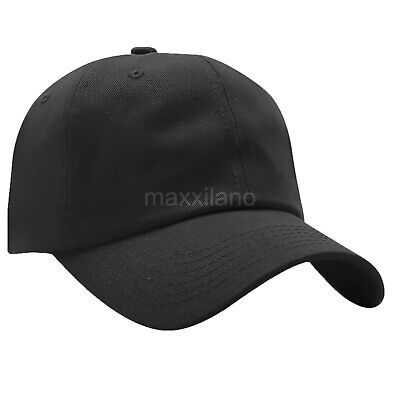 Men Adjustable Cotton Baseball Caps Dad Hat Washed Ball Cap Polo Style Women