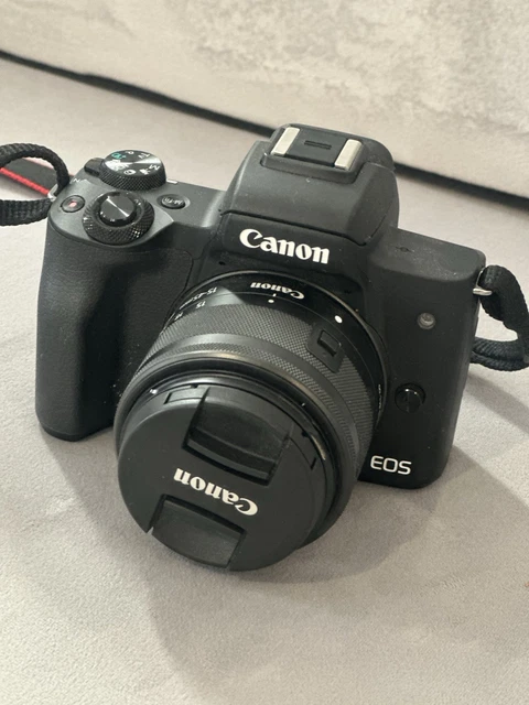 Canon EOS M50 Kit - 24.2MP Spiegelkamera Mit 15-45mm Objektiv