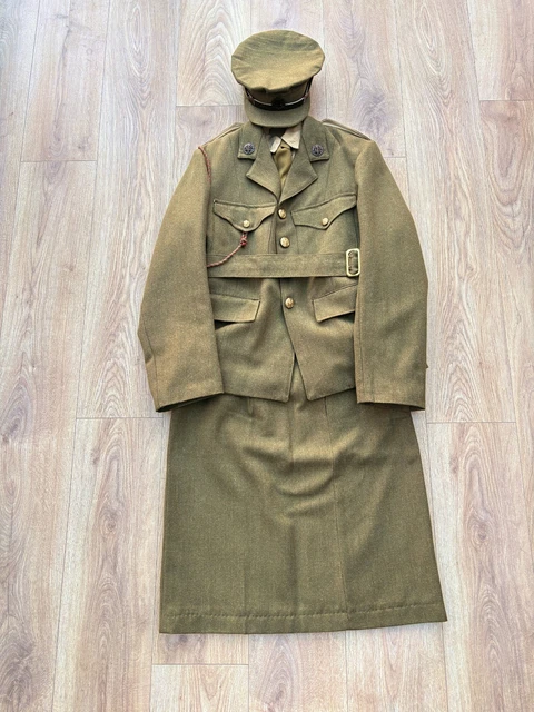 WW2 ATS OFFICERS Complete Uniform -Senior Commandant (repro) Size Tall ...