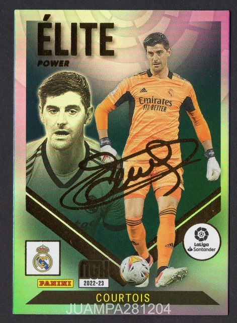 THIBAUT COURTOIS P2 Elite Power Auto 2022-23 Cromo Megacracks Liga