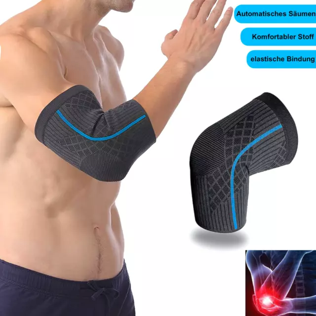 Universall Ellenbogenbandage Tennisarm Schoner Schutz Sport Fitness Bandage