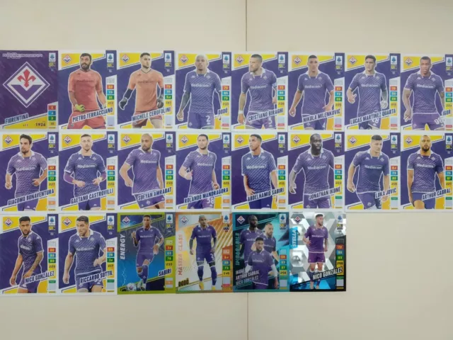 Panini Adrenalyn XL Calciatori 2023/24 Fiorentina Squadra Completa Speciali 2024