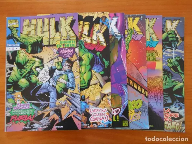 Hulk - Volumen 4 - Numeros 1,2,3,4,5 Y 6 - Marvel Comics - Forum (9N)