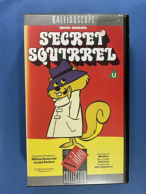 SECRET SQUIRREL, VHS Video, Cert U Children’s Entertainment £6.00 ...