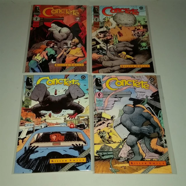 Concrete Killer Smile #1-4 Dark Horse Comics 1994 Set (4)