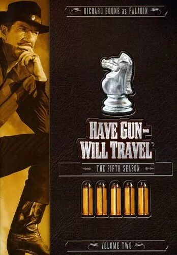 Have Gun Will Travel: Fifth Season V.2, DVD NTSC, Full Screen, Color, Black