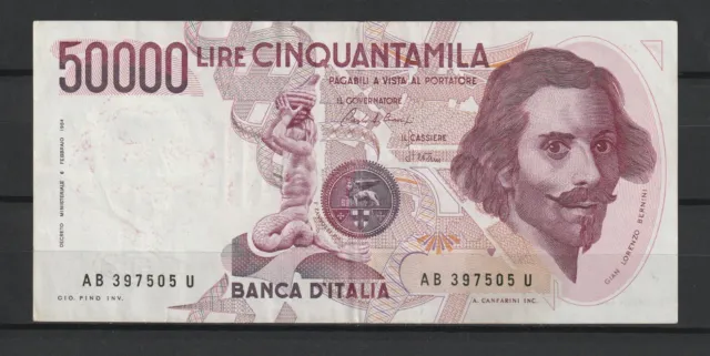 ITALIE Italy - Billet de 50000 lire du 06/02/1984 P. N° 113a SUP