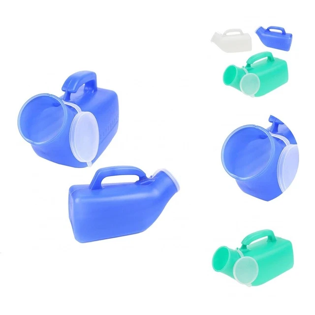 1000 ml Urinal-Trichter, tragbar, auslaufsicher, für die Nacht,