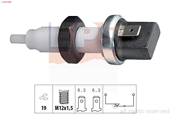 Switch Clutch Control (Cruise Control) 1.810.000 Eps  New Oe Replacement