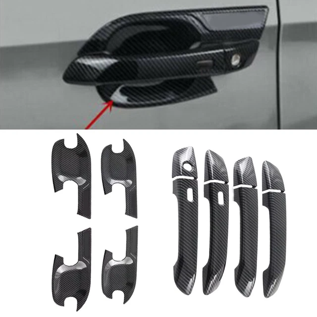 Coques De Protection Poignée De Porte Pour Kia EV6 2022-2024 - 4 Pièces ABS, Design Origine - 2