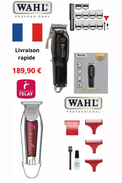 Wahl Senior Tondeuse + Wahl Detailer