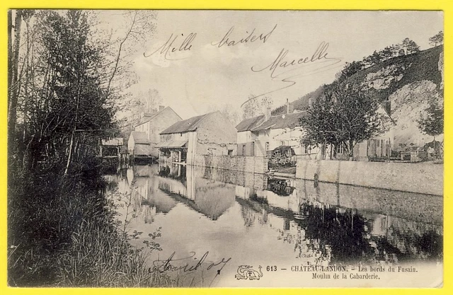 CPA LARDY-JANVILLE, LES Bords de la Juine, Le Vieux Moulin EUR 2,00