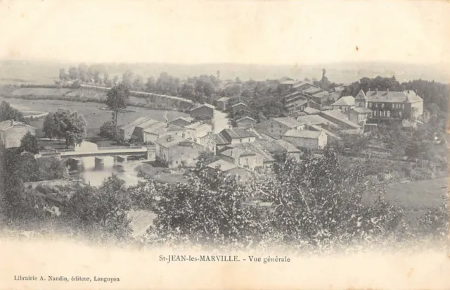 Cpa 54 Saint Jean Les Marville General View