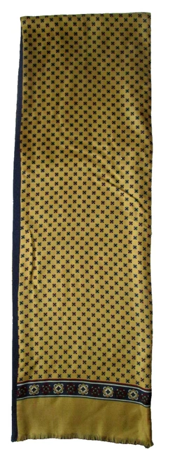 ÉCHARPE GUCCI EN SOIE ET LAINE Beige ref.686384 - Joli Closet