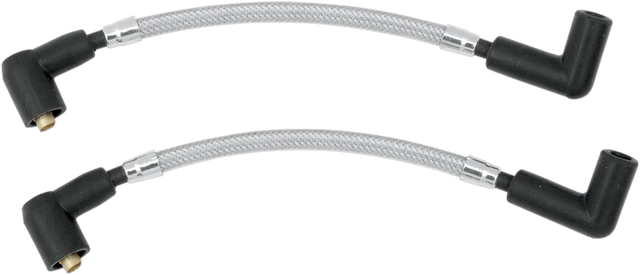 Magnum Braided Spark Plug Wires Polished Stainless #3030S
