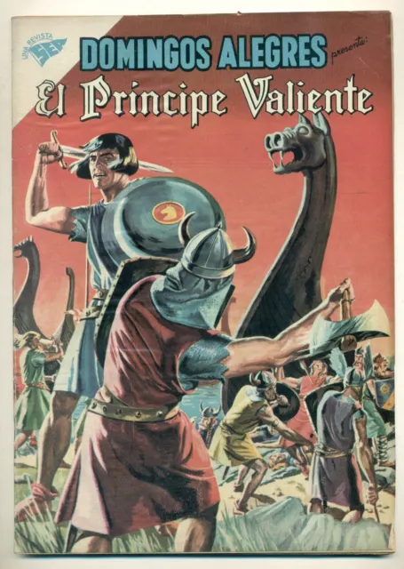 DOMINGOS ALEGRES #265 El Príncipe Valiente, Novaro Comic 1959