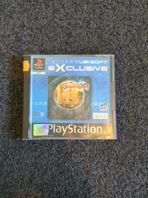 Grandia - PlayStation PS1, PAL, Complete