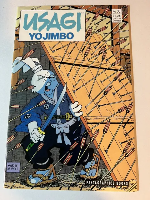 USAGI YOJIMBO #30 (1989) Fantagraphics Stan Sakai Comic TMNT VF/NM