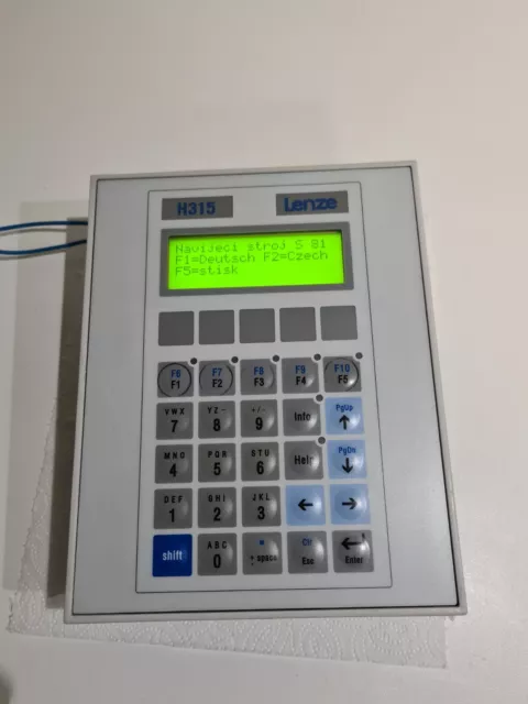 Lenze H315 Operating Panel