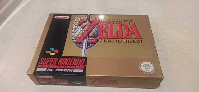 The legend of Zelda a link to the past Super Nintendo SNES TBE VGC NMint