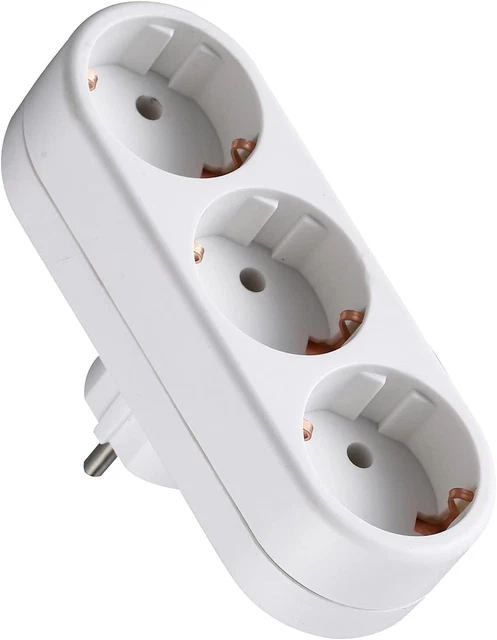 Adattatore Elettrico Brennenstuhl CEE 16A - 3 Prese (2 IT 10/16A + 1 DE 16A), IP44 Per Esterno - Foto 10