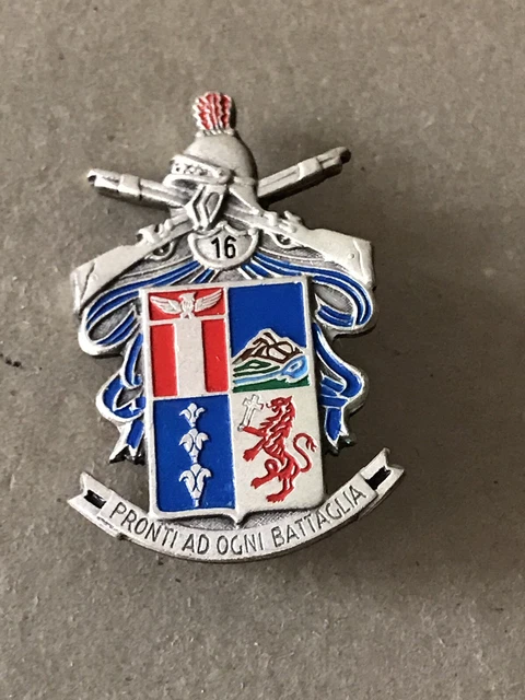 DISTINTIVO 16º REGGIMENTO fanteria Savona esercito marcato Lorioli EUR