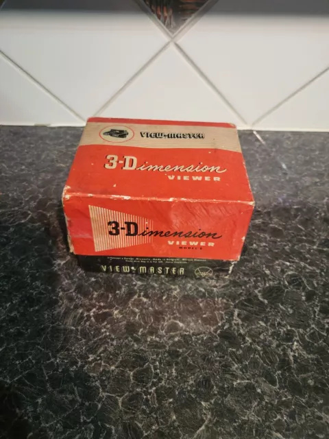 Säge - 8 3D ""View Master"" - Verpackt/Folien/Rollenliste - Hergestellt In Europa - Siehe Bilder