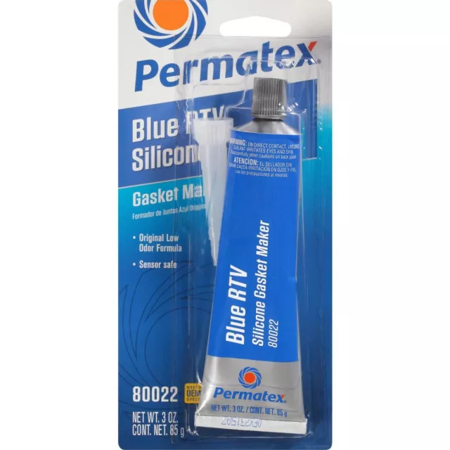 Permatex Sensor-Safe Blue Rtv Silicone Gasket Maker 85G PX80022