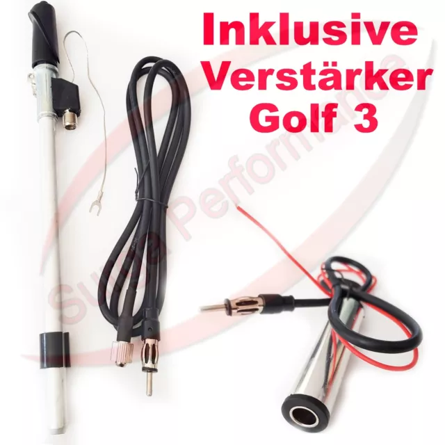 Golf III Golf 4 Cabrio Antennenkopf Dichtung Auto Antenne Dichtung für  Teleskopantenne und Elektrische Antenne : : Auto & Motorrad
